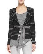 Etoile Isabel Marant Glenn Striped Tweed Jacket - Lyst