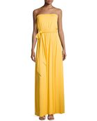 Rachel Pally Strapless Self-Tie Maxi Dress - Lyst