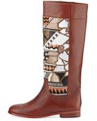 Ivy Kirzhner Espiritu Beaded Mid-Calf Boot - Lyst