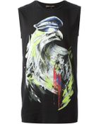 Roberto Cavalli Eagle Print Tank Top - Lyst