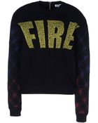 Kenzo Zip Sweatshirt - Lyst