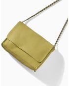 Zara Leather Messenger Bag - Lyst