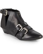 Kelsi Dagger Babilonia Buckle Ankle Boots - Lyst