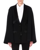 Givenchy Cape Sleeved Tuxedo Jacket - Lyst
