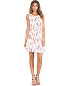 Free People Pleated Tent Dress - Lyst
