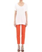 Edun Wide-Neck Tee - Lyst