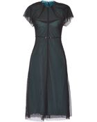 Marios Schwab Kneelength Dress - Lyst