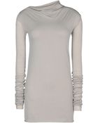 Rick Owens Lilies Long Sleeve T-Shirt - Lyst