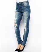 2nd Day Finna Ripped Jeans - Lyst