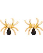 Tom Binns Gold Binsect Spider Stud Earrings - Lyst