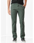 Gap Lived-In Slim Khaki - Lyst
