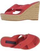 Tommy Hilfiger Sandals - Lyst
