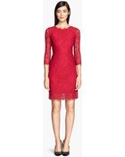 H&M Lace Dress - Lyst
