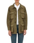 Saint Laurent Military Jacket - Lyst