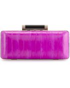 Diane von Furstenberg Tonda Eelskin Minaudiere - Lyst