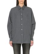 Acne Studios Jetson Oversized Denim Shirt - Lyst