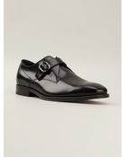 Tod's Single Strap Monk Shoes - Lyst