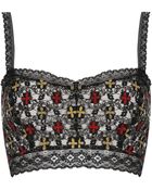 Topshop Embroidered Lace Bralet - Lyst