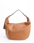 Rebecca Minkoff Almond Brown Leather Expandable 'Bailey' Hobo Bag - Lyst
