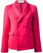 Marni Double Breasted Blazer - Lyst
