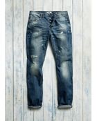 Mango Man Slim-Fit Light Vintage Steve Jeans - Lyst