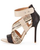 Badgley Mischka Keenan Strappy Sandal - Lyst