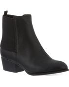 Nine West Jerryrig Leather Ankle Boots - Lyst