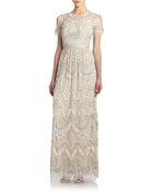 Needle & Thread Beaded-Tier Maxi Dress - Lyst