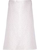 Nina Ricci Lace Skirt - Lyst