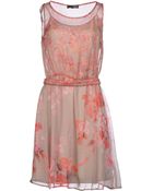 Liu Jo Short Dress - Lyst