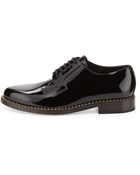 Jimmy Choo Miles Patent Star-stud Derby Shoe - Lyst
