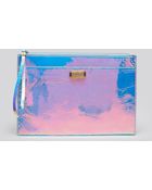 McQ by Alexander McQueen Clutch - Razor Edge Laser Hologram Tech - Lyst