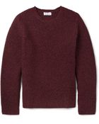 Hentsch Man Ribbed Wool-Blend Sweater - Lyst