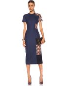 Roksanda Ilincic Langston Wool-blend Dress - Lyst