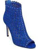 Marc Fisher Sanish Booties - Lyst