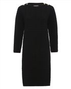 Jaeger Textured Wool Dress - Lyst