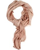 Armani Jeans Scarf 100X100 Jaquard Logo All Over - Lyst