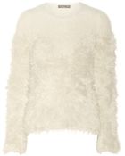 Alexander McQueen Mohair And Wool-Blend Sweater - Lyst