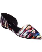 Nine West Deputy D'Orsay Flats - Lyst