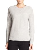 Vince Honeycomb Crewneck Sweater - Lyst