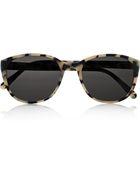 Prism Antwerp Round-Frame Matte-Acetate Sunglasses - Lyst