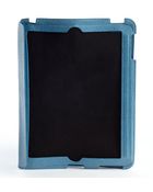 Balenciaga Blue Leather Buckle Detail Ipad Case - Lyst