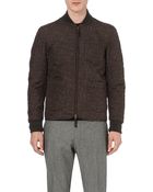 Slowear Quilted Bomber Jacket - Lyst