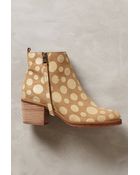 Anthropologie Freckled Booties - Lyst
