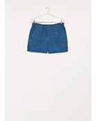 Mango Linen Shorts - Lyst