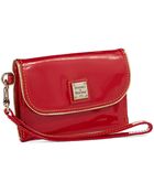Dooney & Bourke Leather Clutch - Lyst