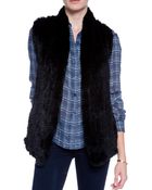 June Fur Vest - Lyst