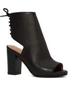 Nasty Gal Jeffrey Campbell Quincy Heel - Black - Lyst