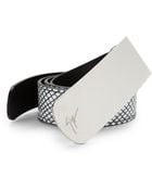 Giuseppe Zanotti Printed Leather Belt - Lyst