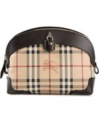 Burberry 'Haymarket Check' Shoulder Bag - Lyst